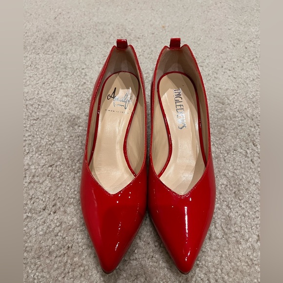 Amalfi by Rangoni Italian Red Shoes - Picture 2 of 11